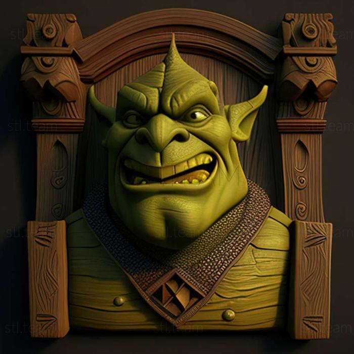 3D model Shrek 2 The Game game (STL)